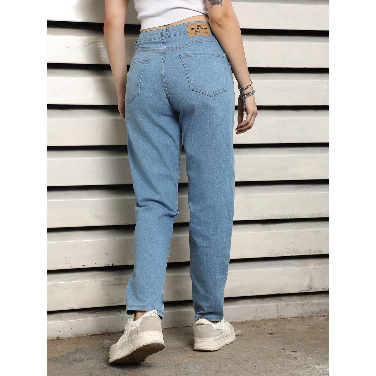 High Star X Styli  Slim Fit High Rise Clean Look Stretchable Jeans-women-clothing-bottoms-jeans-image-3