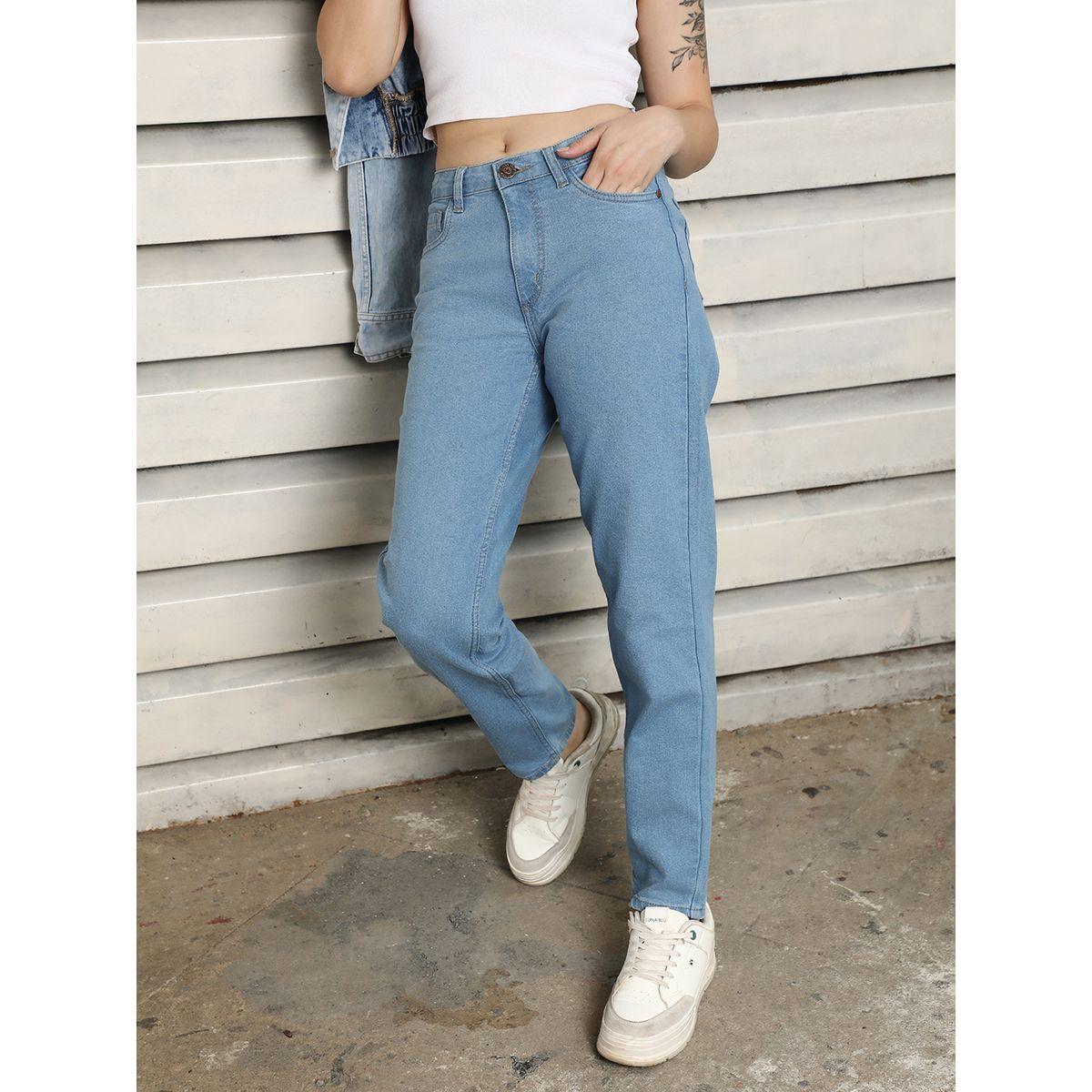 High Star X Styli  Slim Fit High Rise Clean Look Stretchable Jeans-women-clothing-bottoms-jeans-image-7