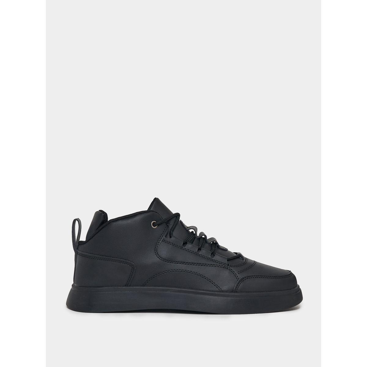 حذاء بنعل بلاتفورم ورباط غلق-men-shoes-sneakers-image-1