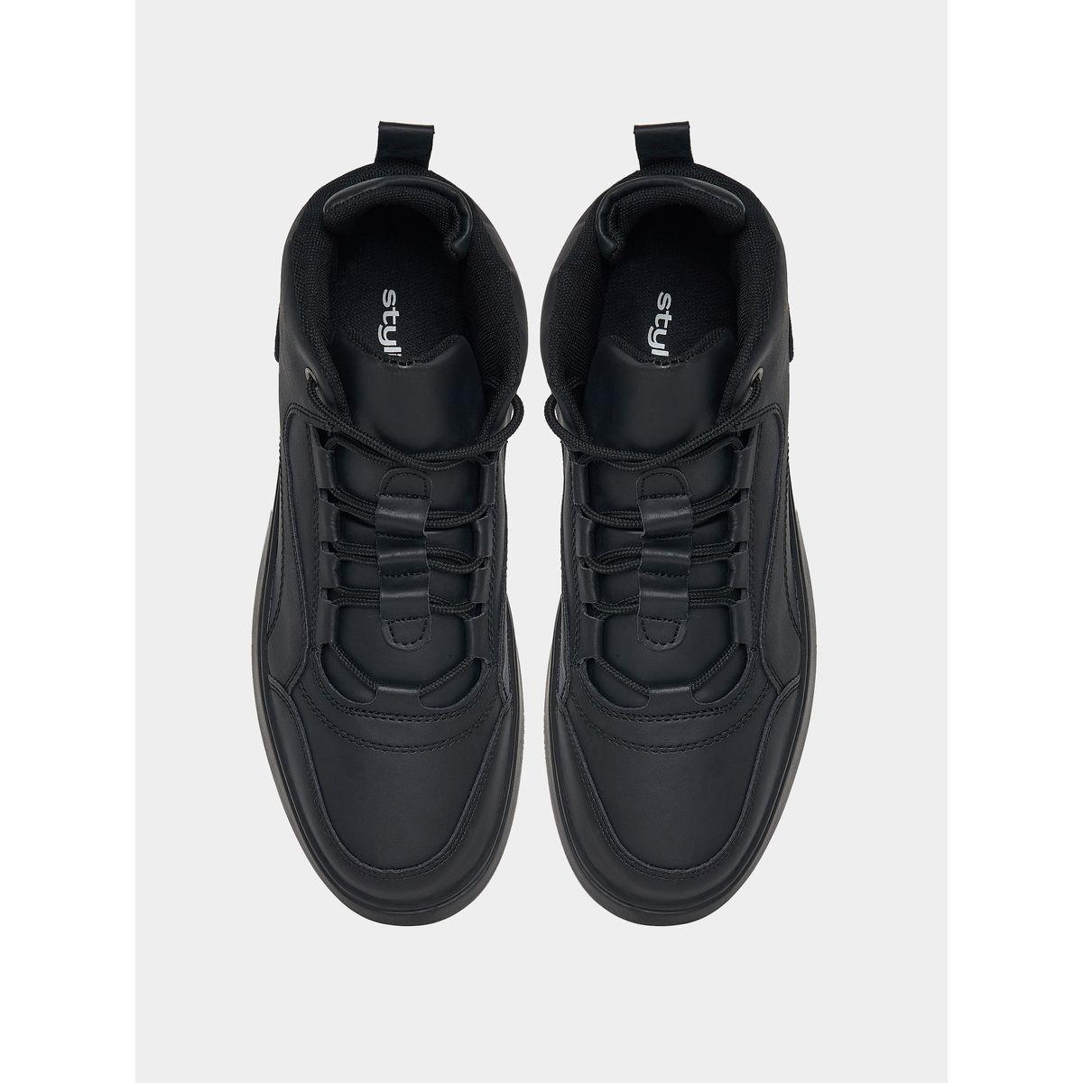 حذاء بنعل بلاتفورم ورباط غلق-men-shoes-sneakers-image-5