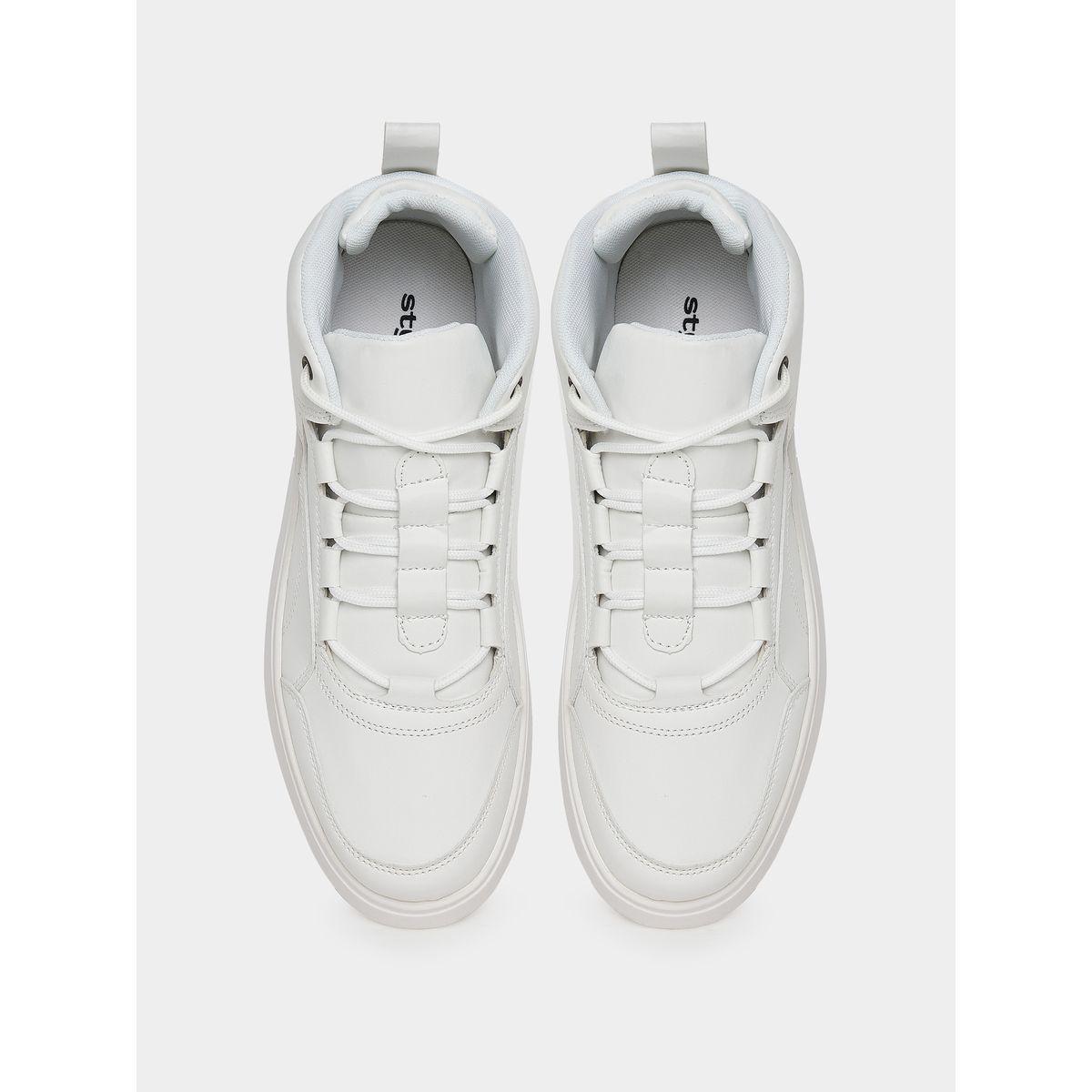 Styli Textured Lace Up Platform Sole Shoes-men-shoes-sneakers-image-5
