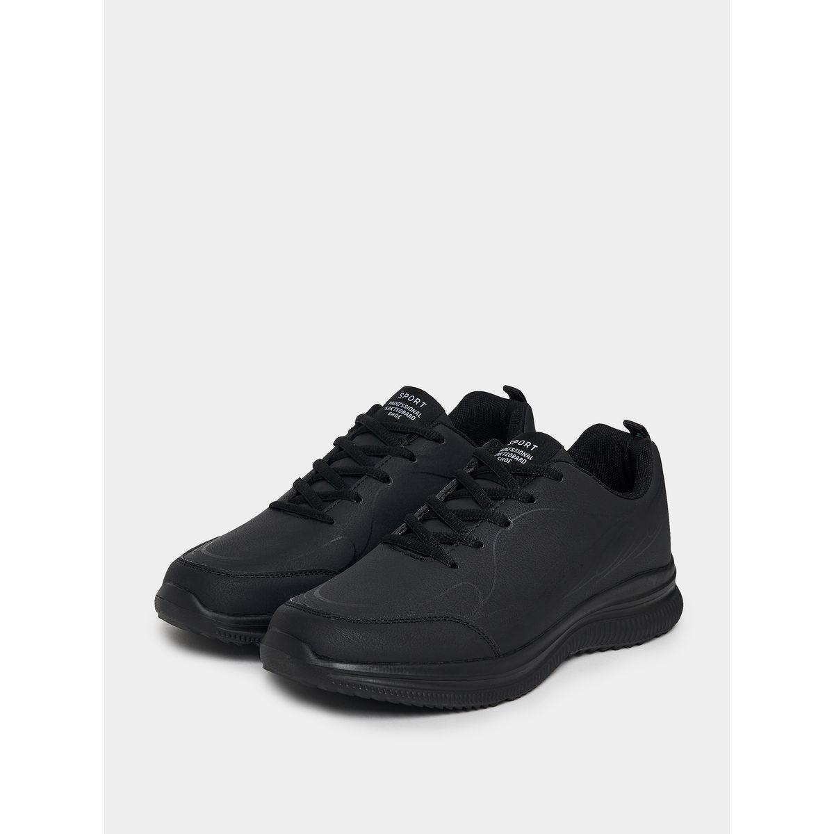 Styli Lace-Up Patterned Non Slip Sneakers-men-shoes-sneakers-image-2