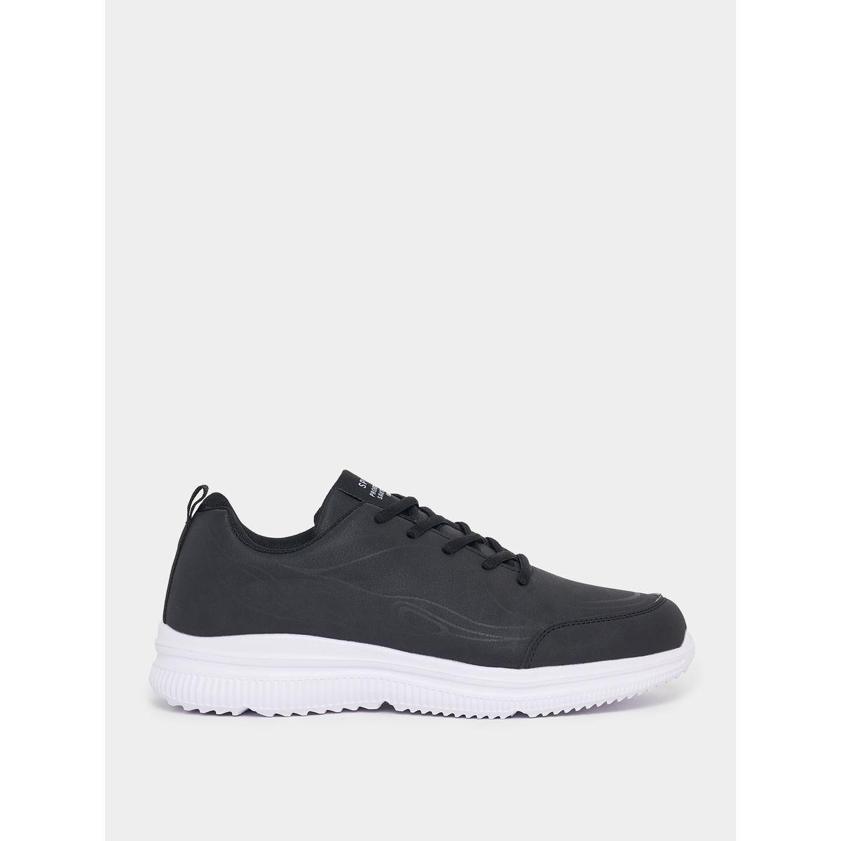 Styli Lace-Up Patterned Non Slip Sneakers-men-shoes-sneakers-image-1
