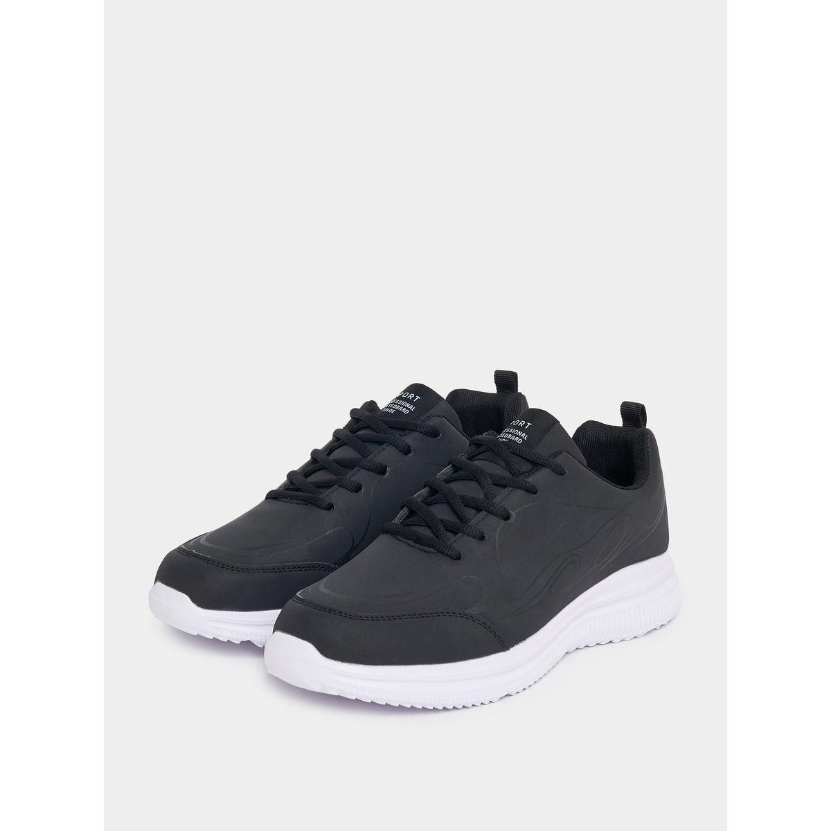 Styli Lace-Up Patterned Non Slip Sneakers-men-shoes-sneakers-image-2