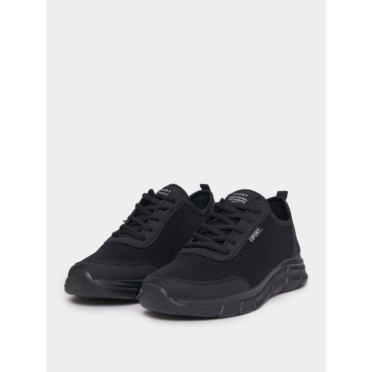 Styli Breathable Lightweight Mesh Lace Up Sneakers-men-shoes-sneakers-image-2