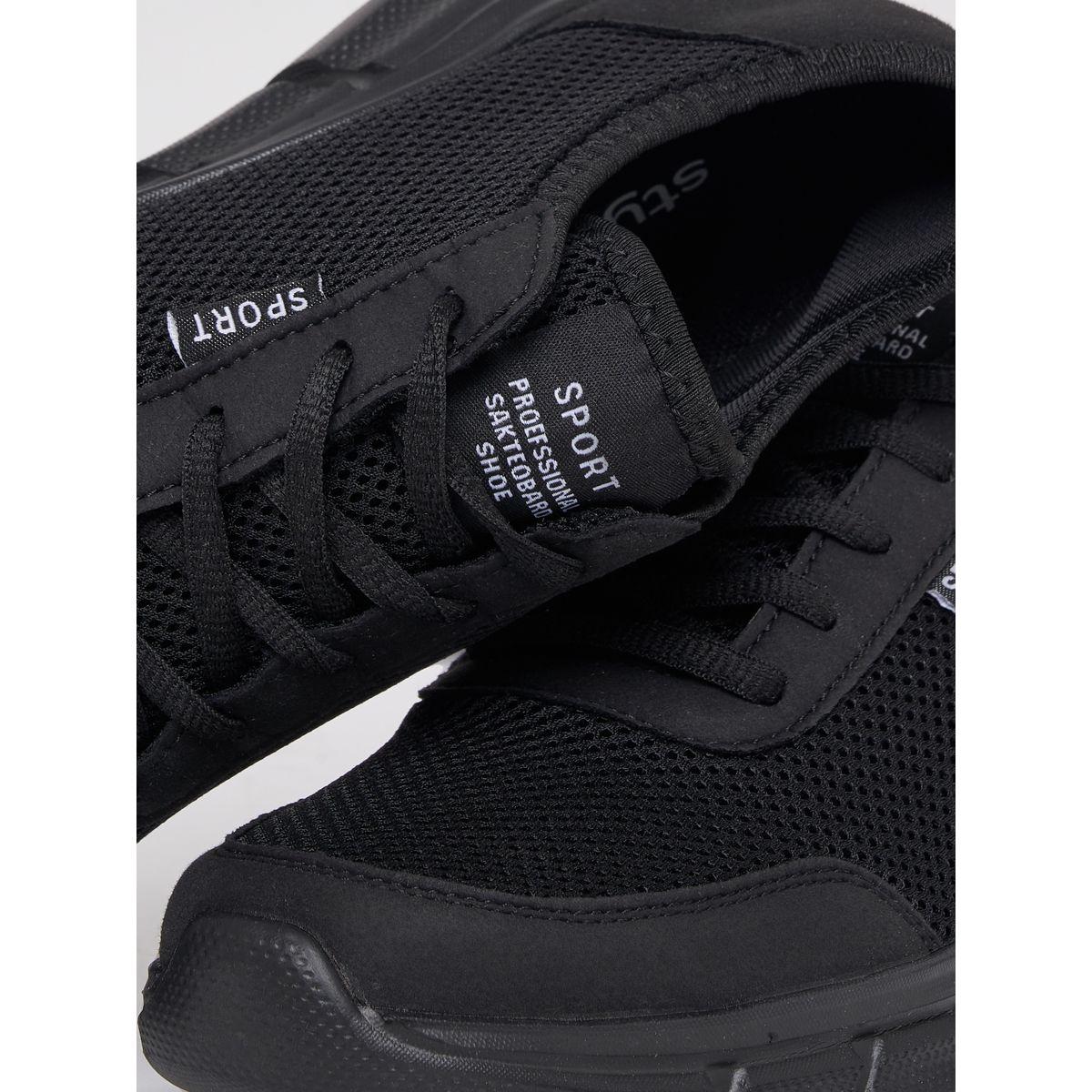 Styli Breathable Lightweight Mesh Lace Up Sneakers-men-shoes-sneakers-image-4