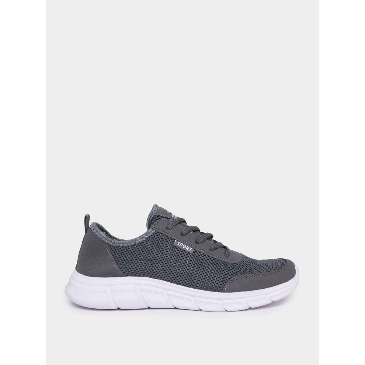Styli Breathable Lightweight Mesh Lace Up Sneakers-men-shoes-sneakers-image-1