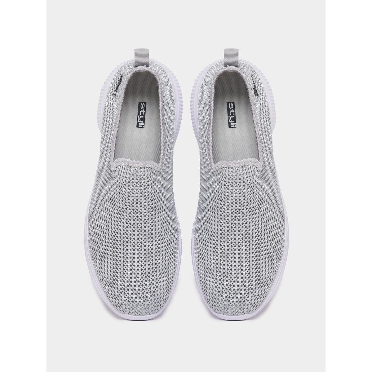 Styli Knitted Detail Slip On Casual Shoes-men-shoes-loafersandmoccasins-image-5