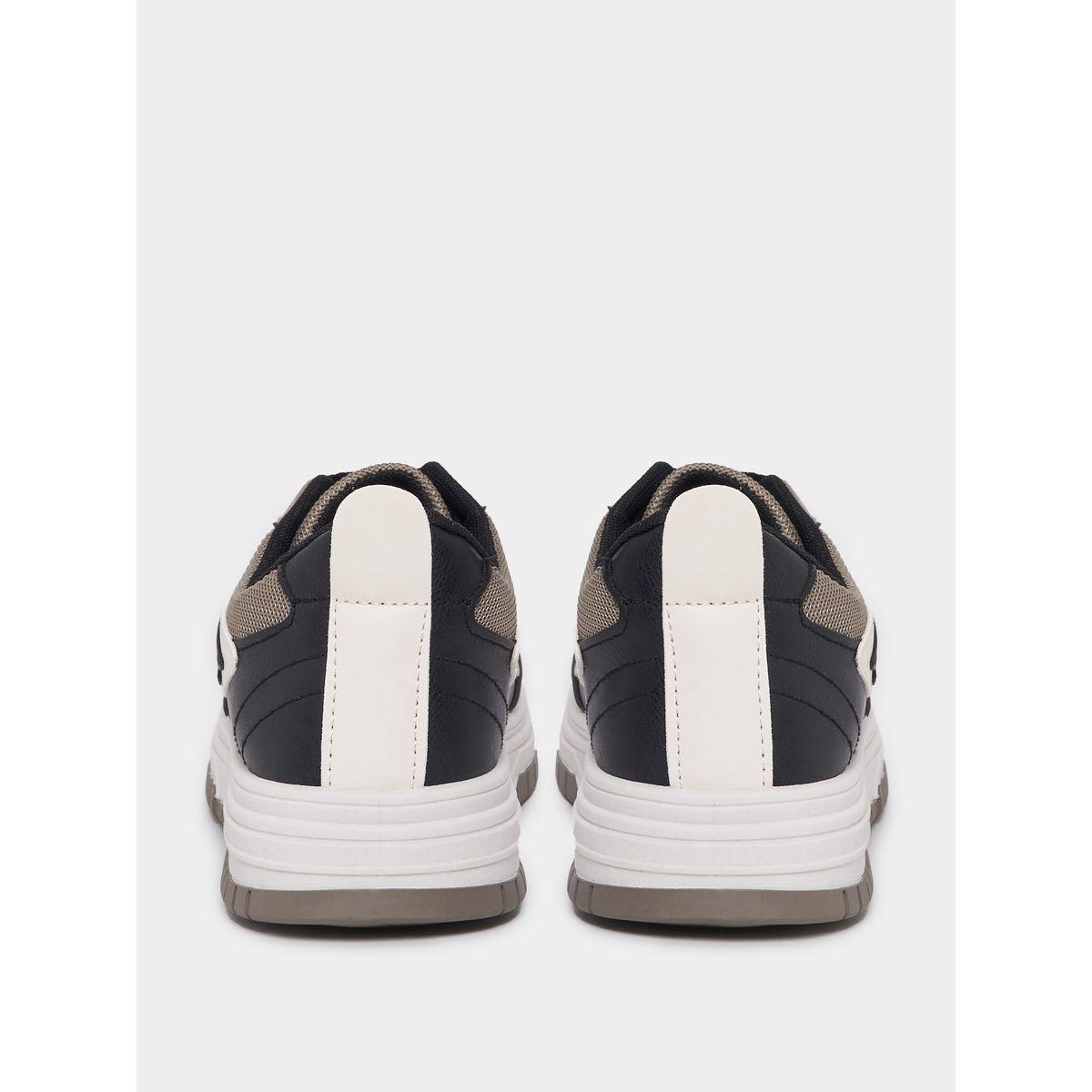 حذاء سنيكرز بنعل بلاتفورم ورباط غلق-men-shoes-sneakers-image-3
