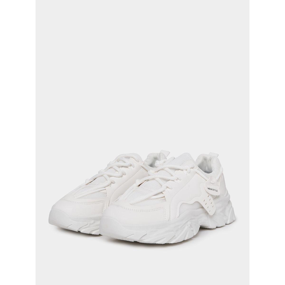 Styli Lace Up Closure Chunky Sneakers-men-shoes-sneakers-image-2