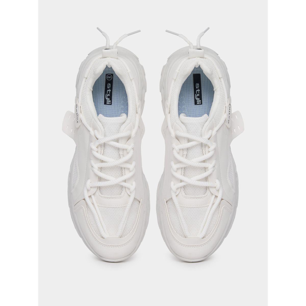 Styli Lace Up Closure Chunky Sneakers-men-shoes-sneakers-image-5