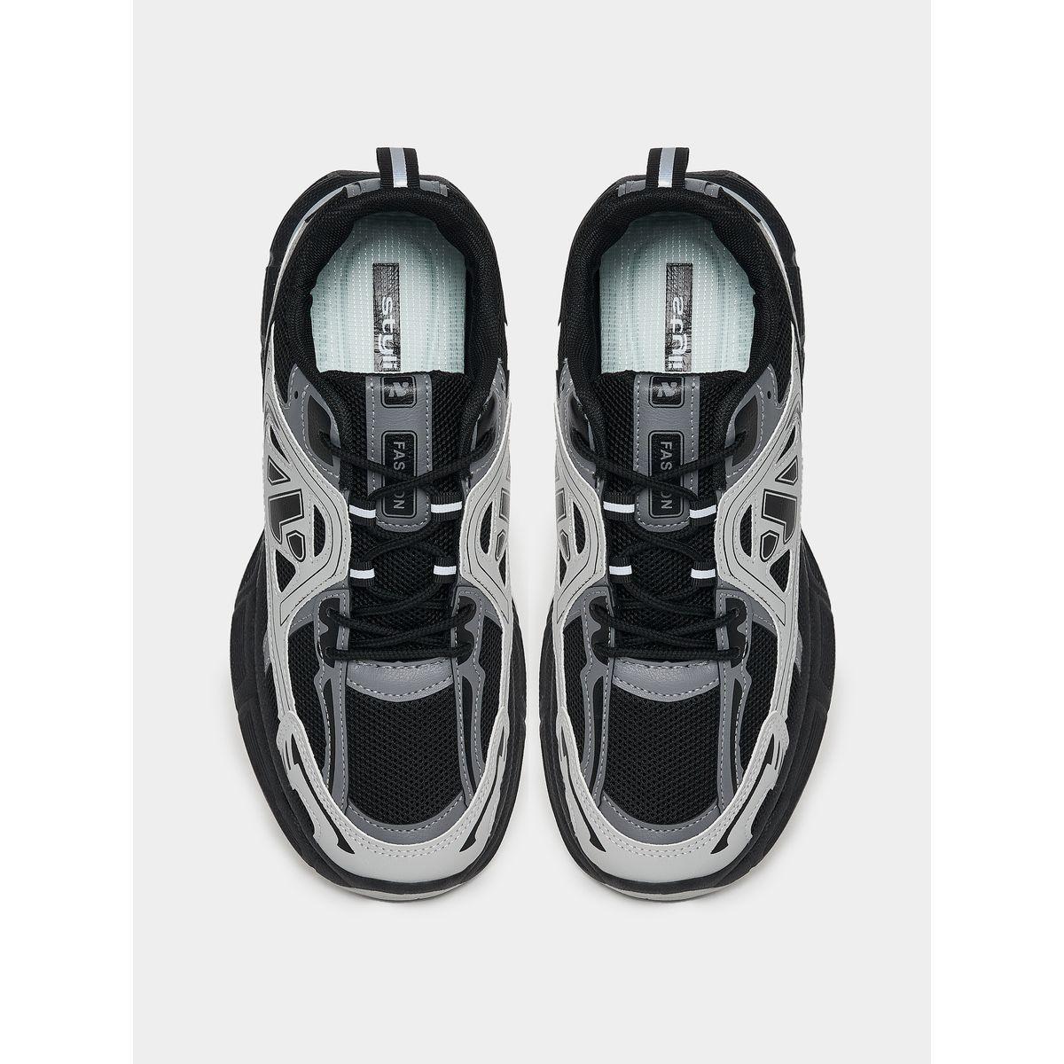 Styli Graphic Pattern Retro Chunky Sole Sneakers-men-shoes-sneakers-image-5