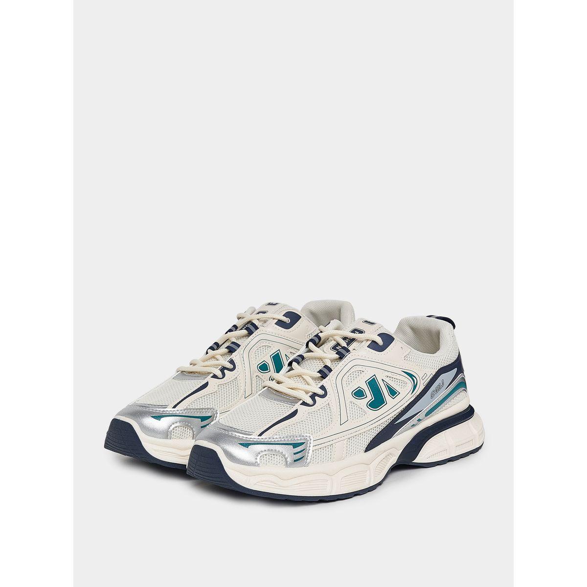 Styli Graphic Pattern Retro Chunky Sole Sneakers-men-shoes-sneakers-image-2