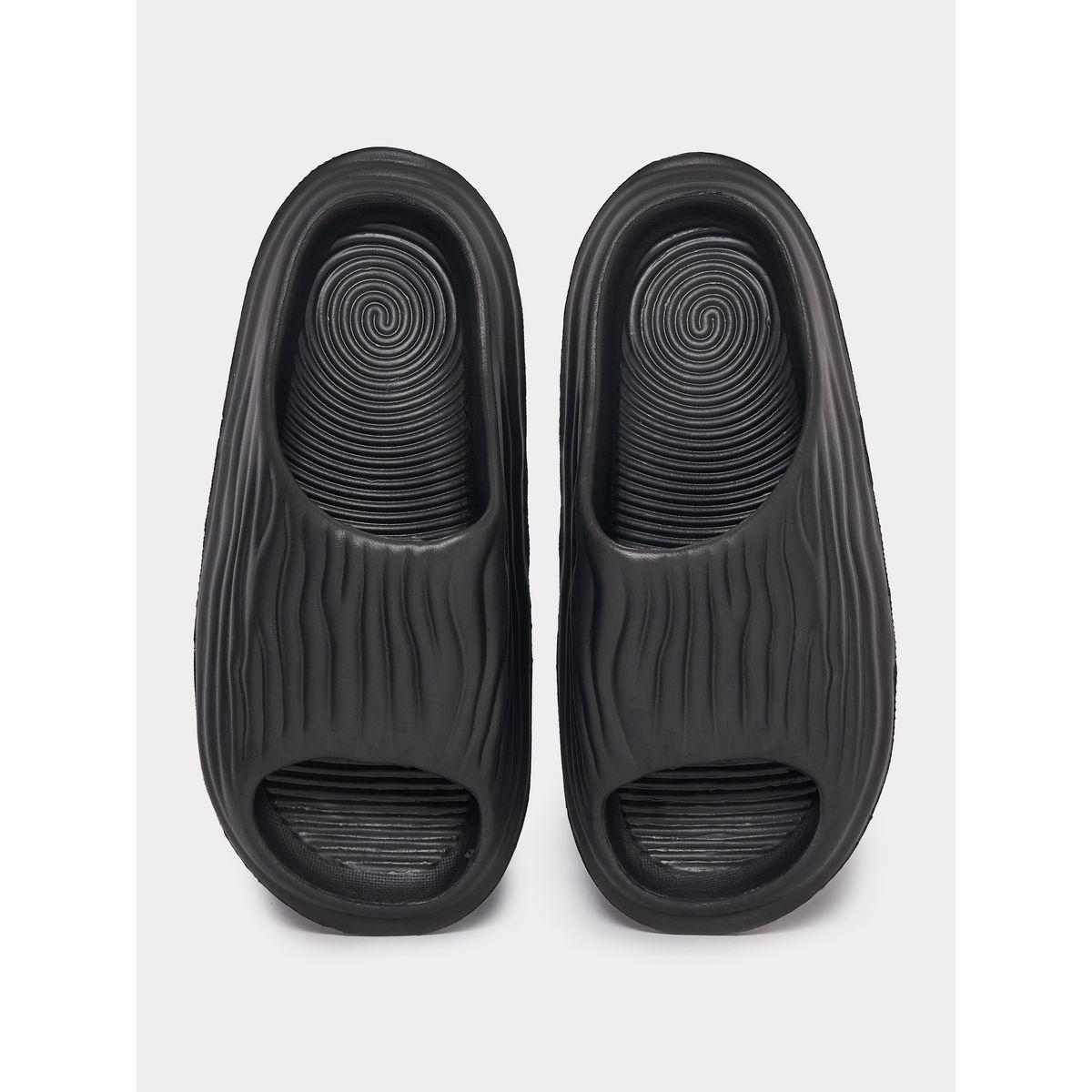 Styli Open Toe Futuristic Pattern Slides-men-shoes-flipflopsandslides-image-5