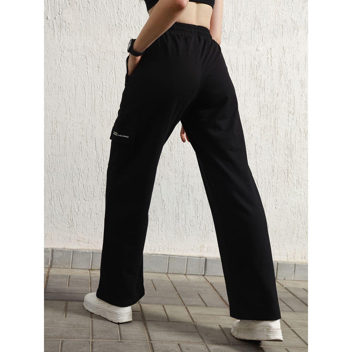 بنطال كارجو بأرجل مستقيمة وخصر عالي هابر هولم × ستايلي-women-clothing-bottoms-trousers-image-4