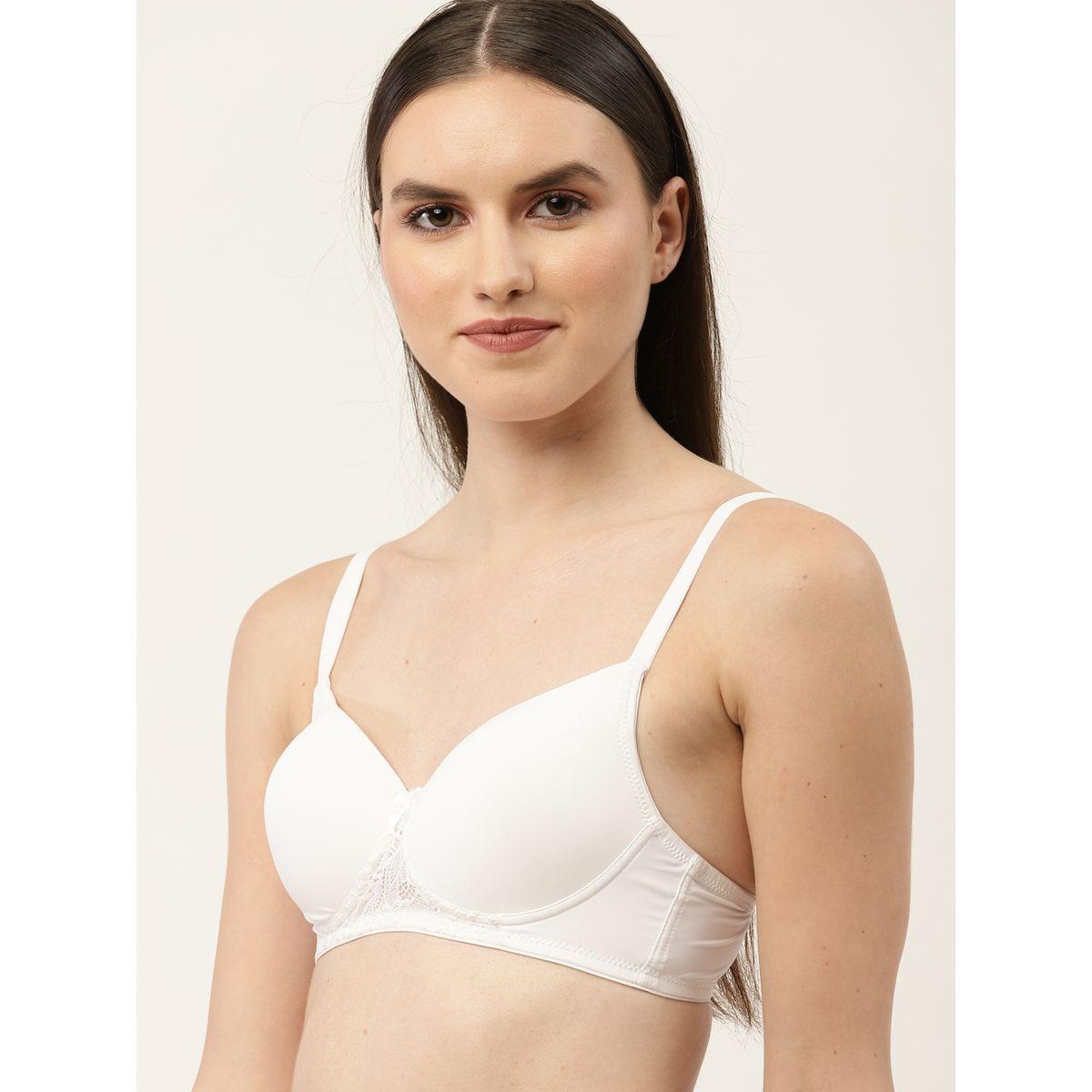 Leading Lady X Styli  Pack of 2 - Lace Design Lightly Padded T-Shirt Bra-women-clothing-lingerie-bras-image-4