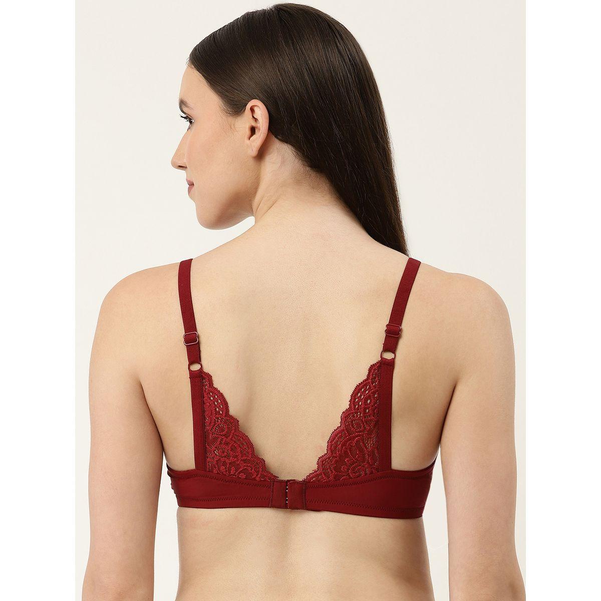 Leading Lady X Styli  Pack of 2 - Lace Design Lightly Padded T-Shirt Bra-women-clothing-lingerie-bras-image-7