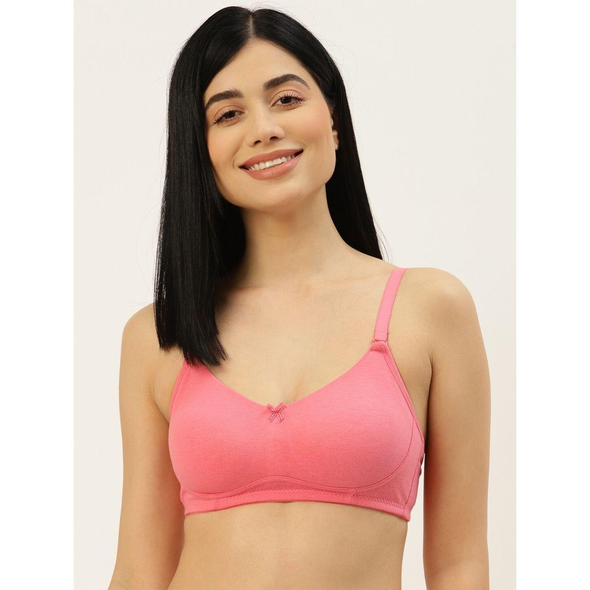 Leading Lady X Styli  Pack of 2 - Solid Non Wired Cotton T-Shirt Bra-women-clothing-lingerie-bras-image-4