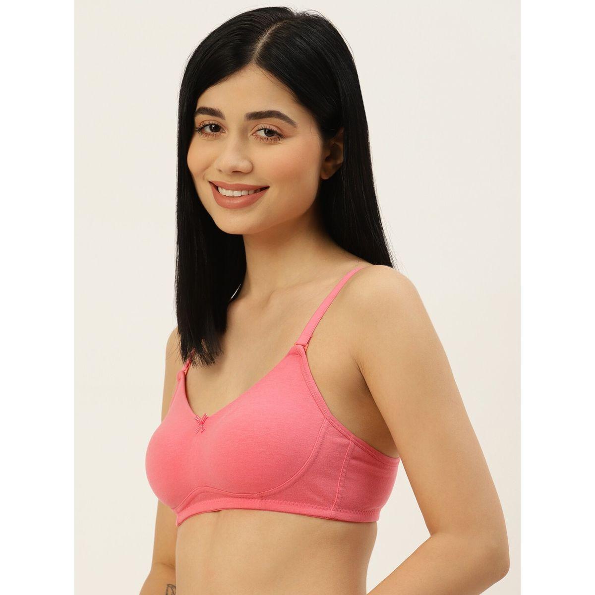 Leading Lady X Styli  Pack of 2 - Solid Non Wired Cotton T-Shirt Bra-women-clothing-lingerie-bras-image-7