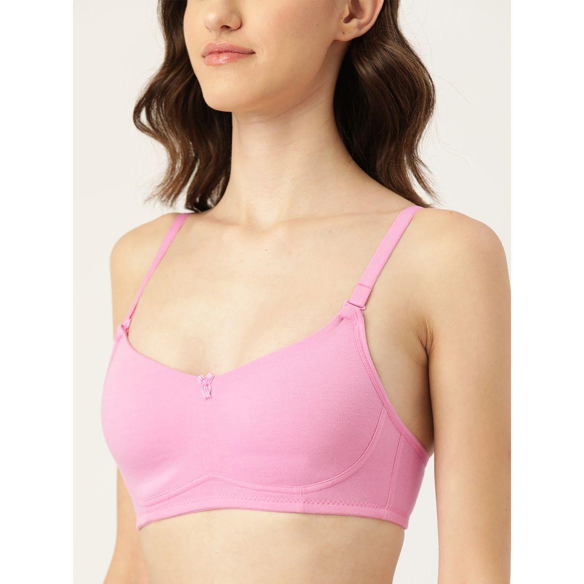 Leading Lady X Styli  Pack of 2 - Solid Non Wired Cotton T-Shirt Bra-women-clothing-lingerie-bras-image-10