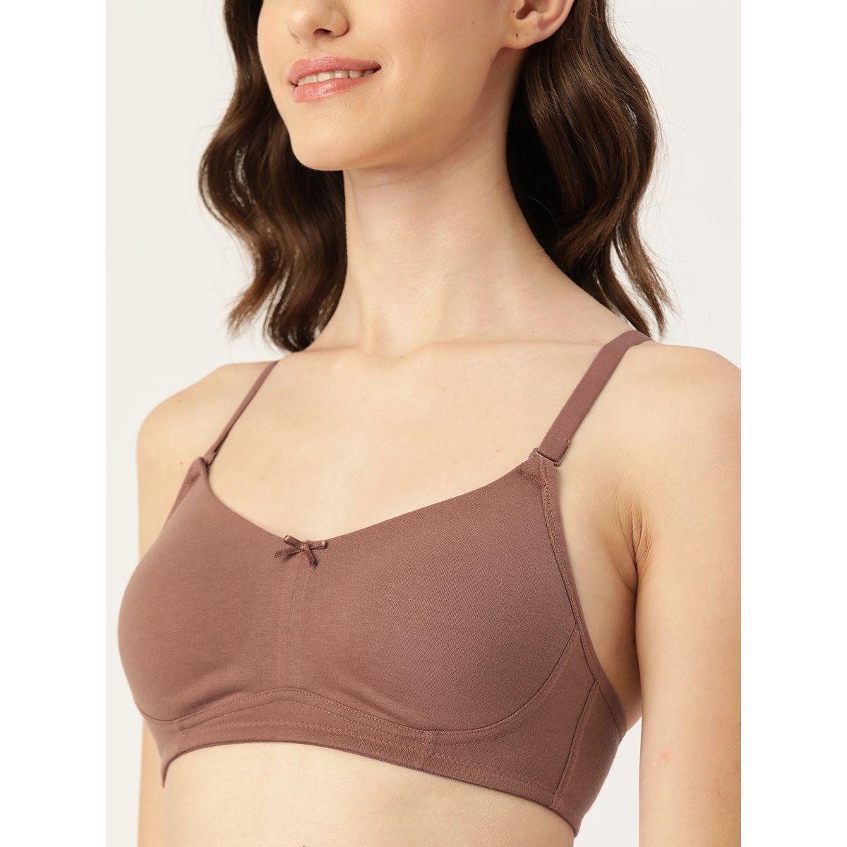 Leading Lady X Styli  Pack of 2 - Solid Non Wired Cotton T-Shirt Bra-women-clothing-lingerie-bras-image-11
