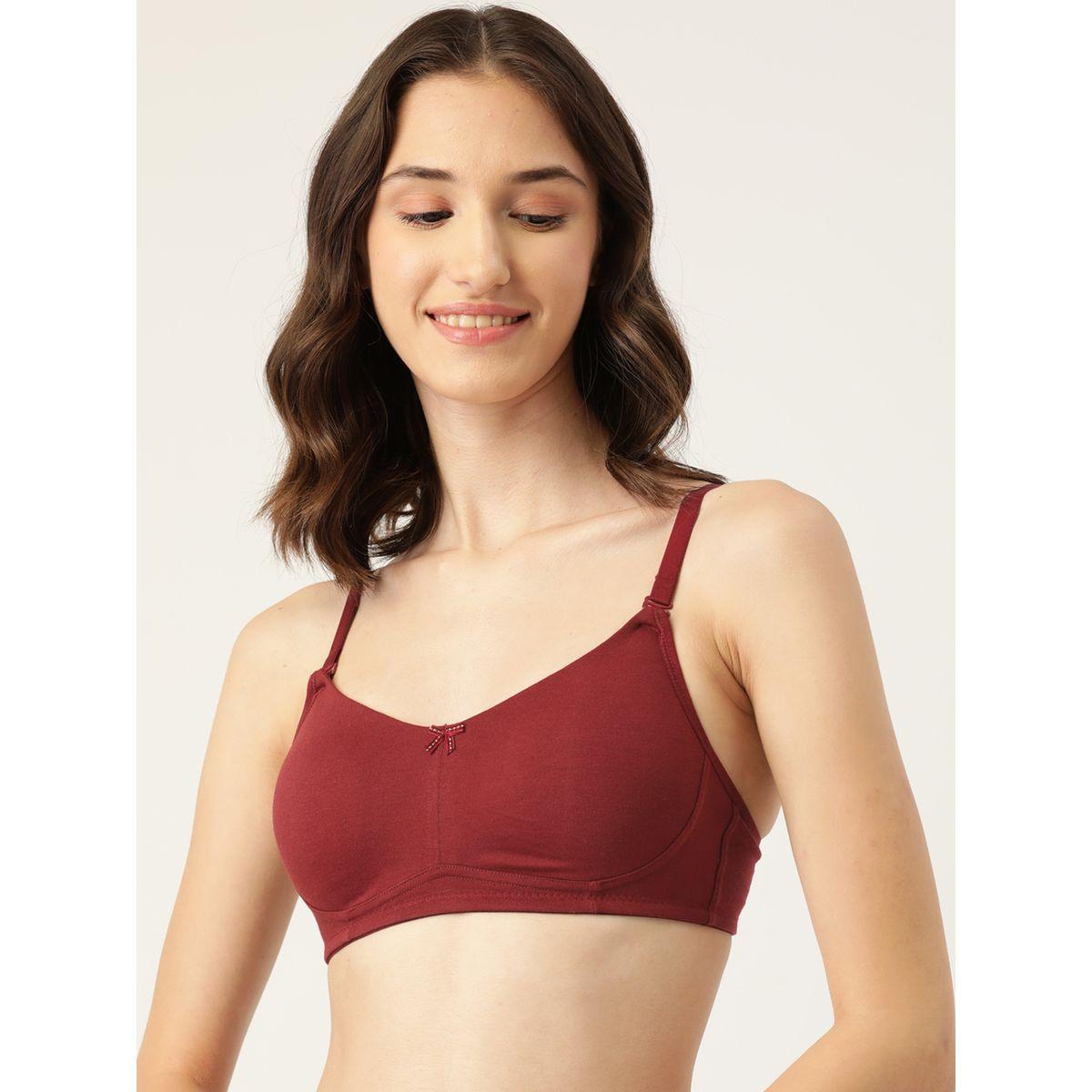 مجموعة من 2 صدرية قطن سادة ليدينج ليدي × ستايلي-women-clothing-lingerie-bras-image-4