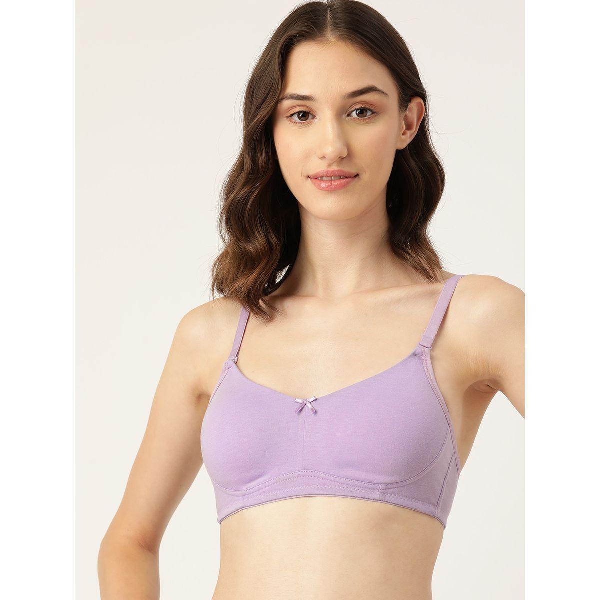 Leading Lady X Styli  Pack of 2 - Solid Non Wired Cotton T-Shirt Bra-women-clothing-lingerie-bras-image-4