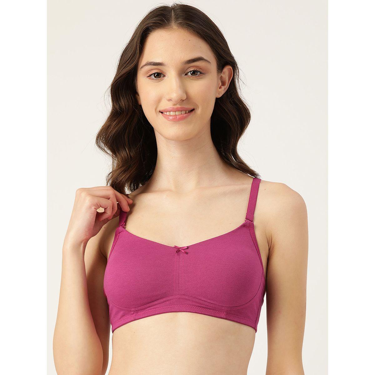 Leading Lady X Styli  Pack of 2 - Solid Non Wired Cotton T-Shirt Bra-women-clothing-lingerie-bras-image-5