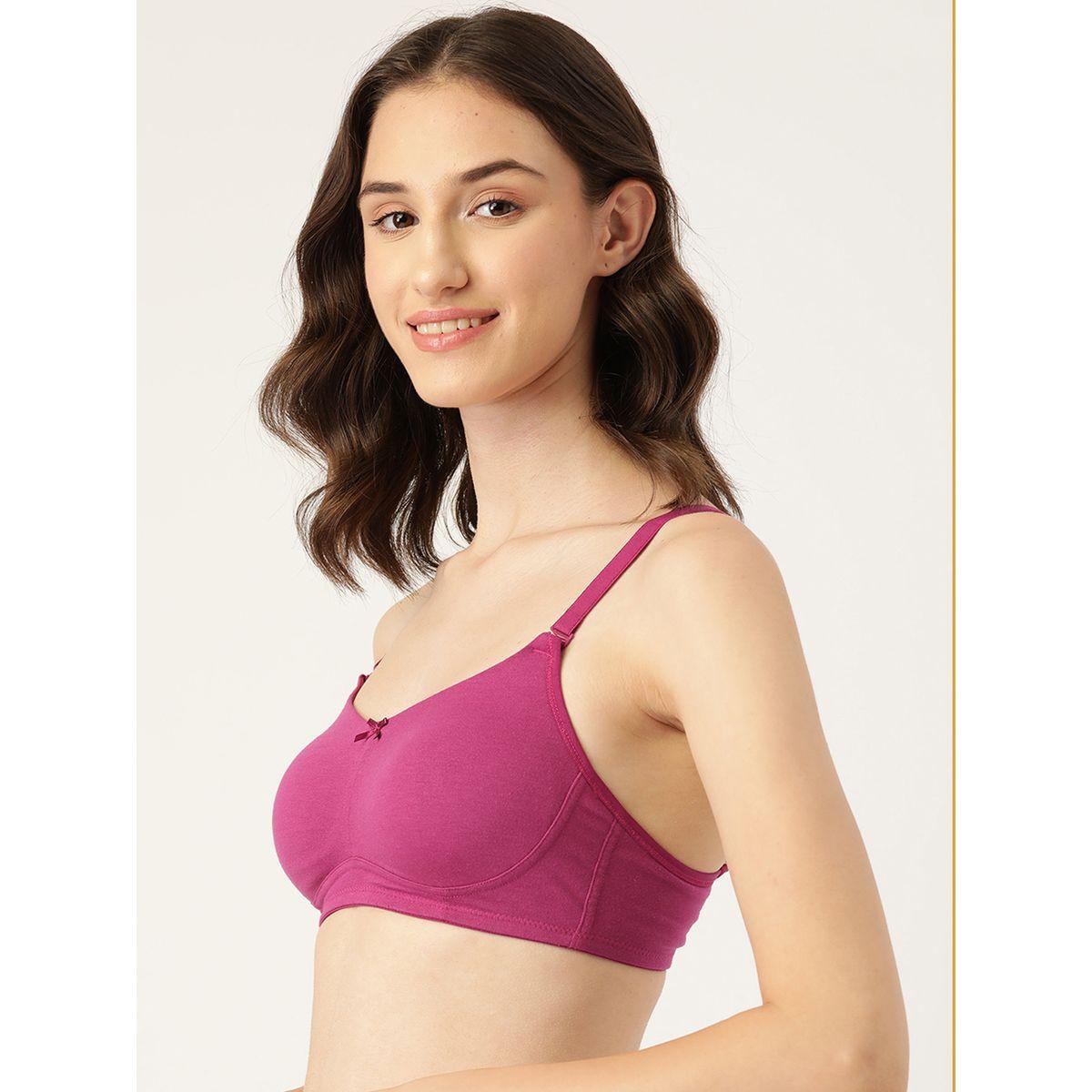 Leading Lady X Styli  Pack of 2 - Solid Non Wired Cotton T-Shirt Bra-women-clothing-lingerie-bras-image-7