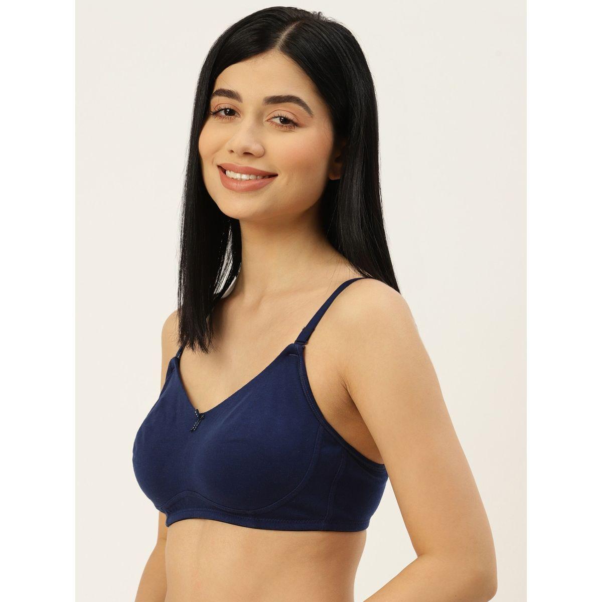Leading Lady X Styli  Pack of 2 - Solid Non Wired Cotton T-Shirt Bra-women-clothing-lingerie-bras-image-9