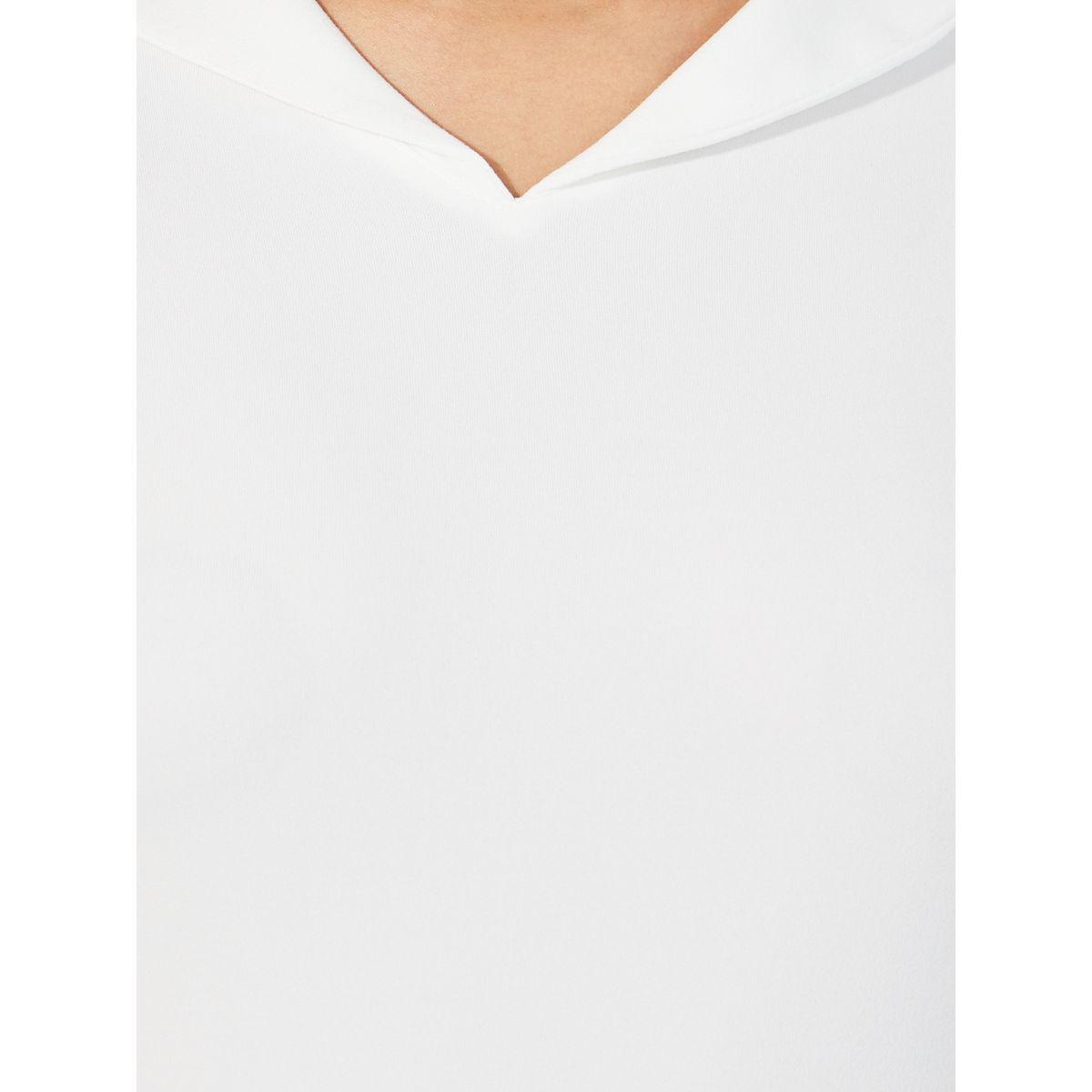 Styli Solid Fitted Collared Polo T-shirt-women-clothing-tshirts-image-4
