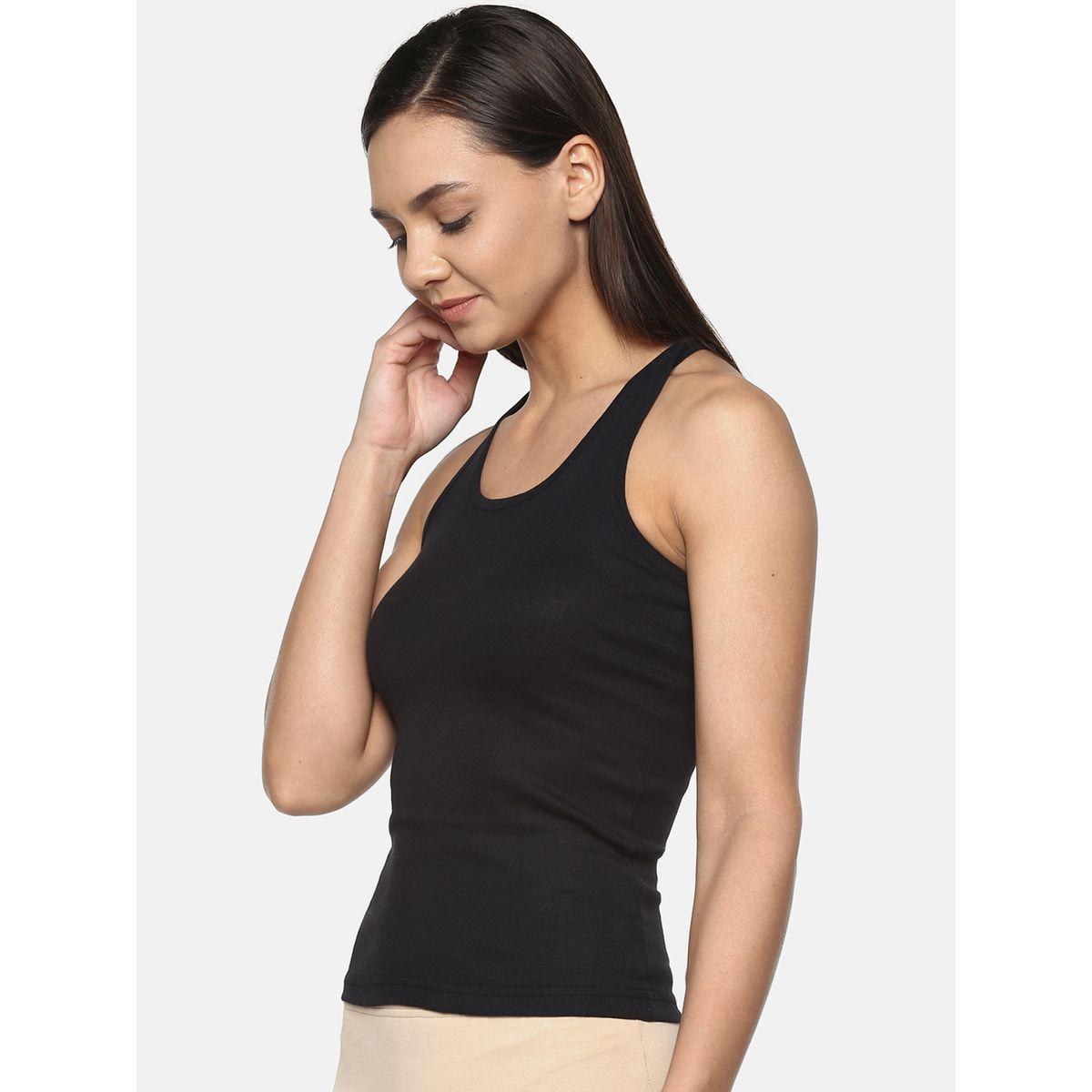 Leading Lady X Styli  Pack of 3 - Combed Cotton Body-Hugging Camisole-women-clothing-lingerie-shapewear-image-11