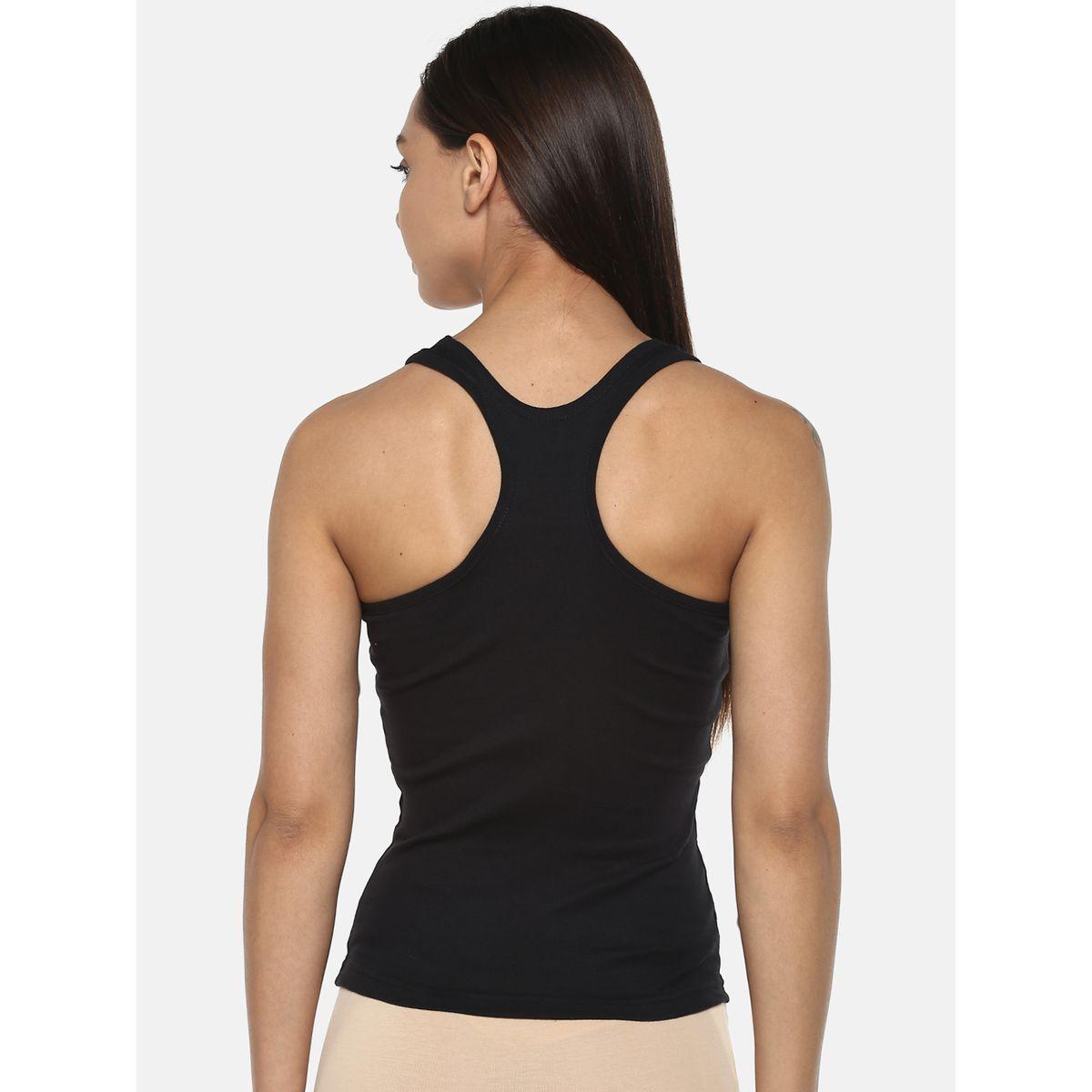 Leading Lady X Styli  Pack of 3 - Combed Cotton Body-Hugging Camisole-women-clothing-lingerie-shapewear-image-2