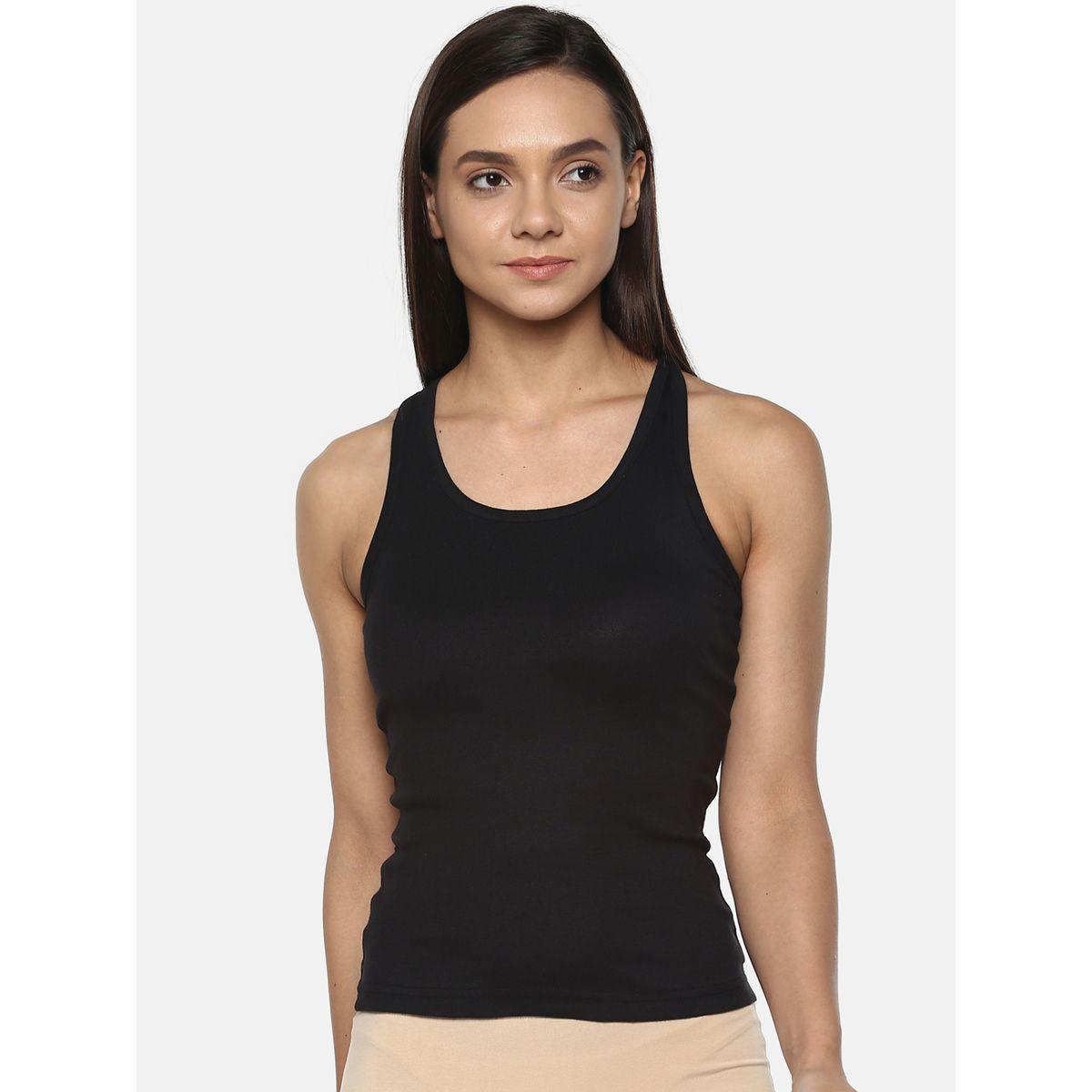 Leading Lady X Styli  Pack of 3 - Combed Cotton Body-Hugging Camisole-women-clothing-lingerie-shapewear-image-8