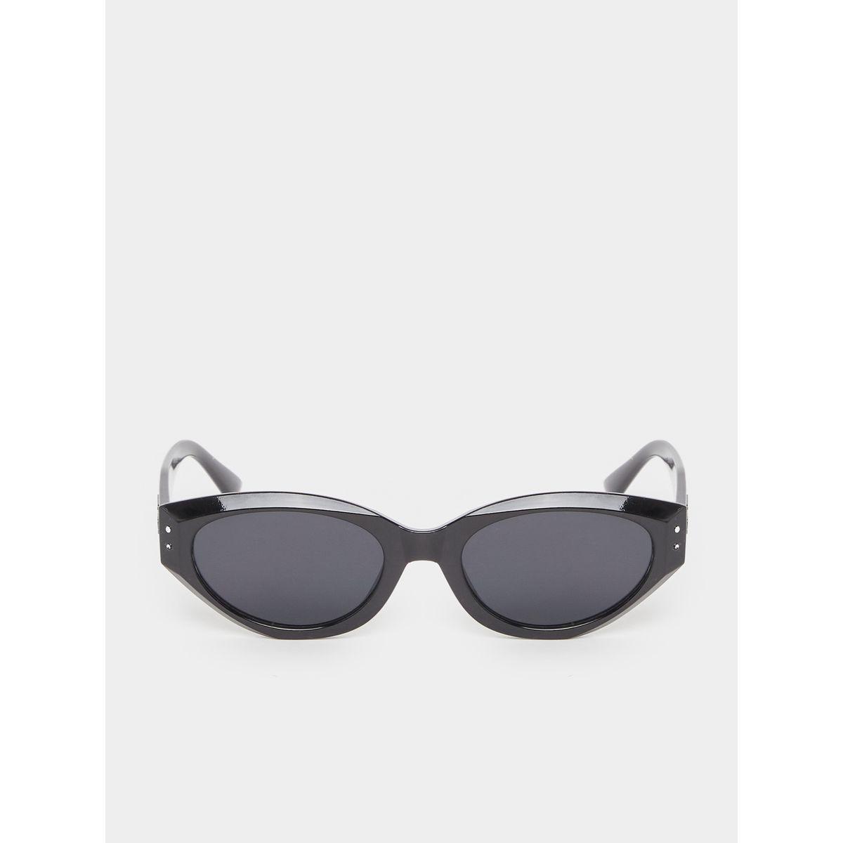 Styli Semi Cat-Eye Solid Sunglasses-men-sunglasses-image-2