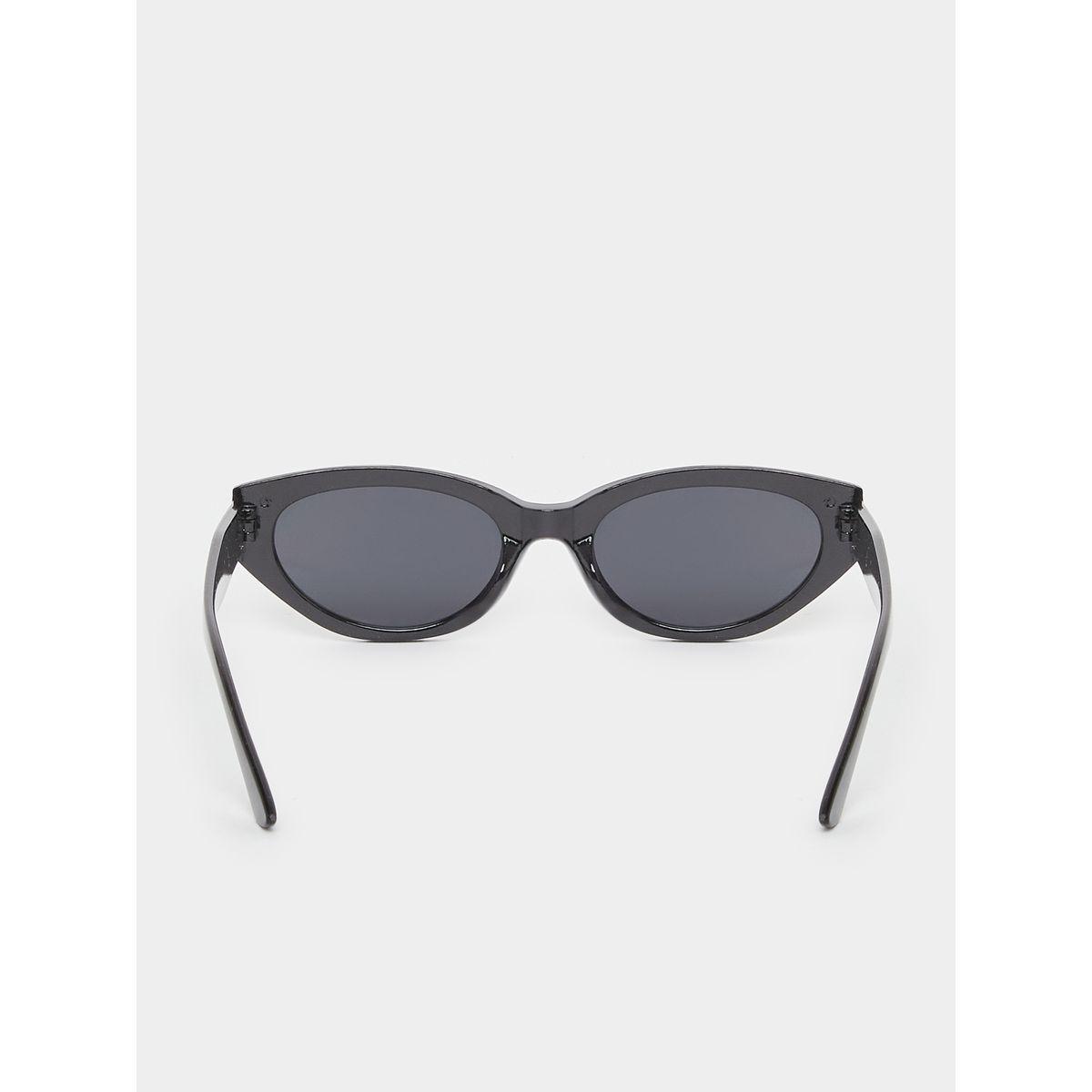 Styli Semi Cat-Eye Solid Sunglasses-men-sunglasses-image-4
