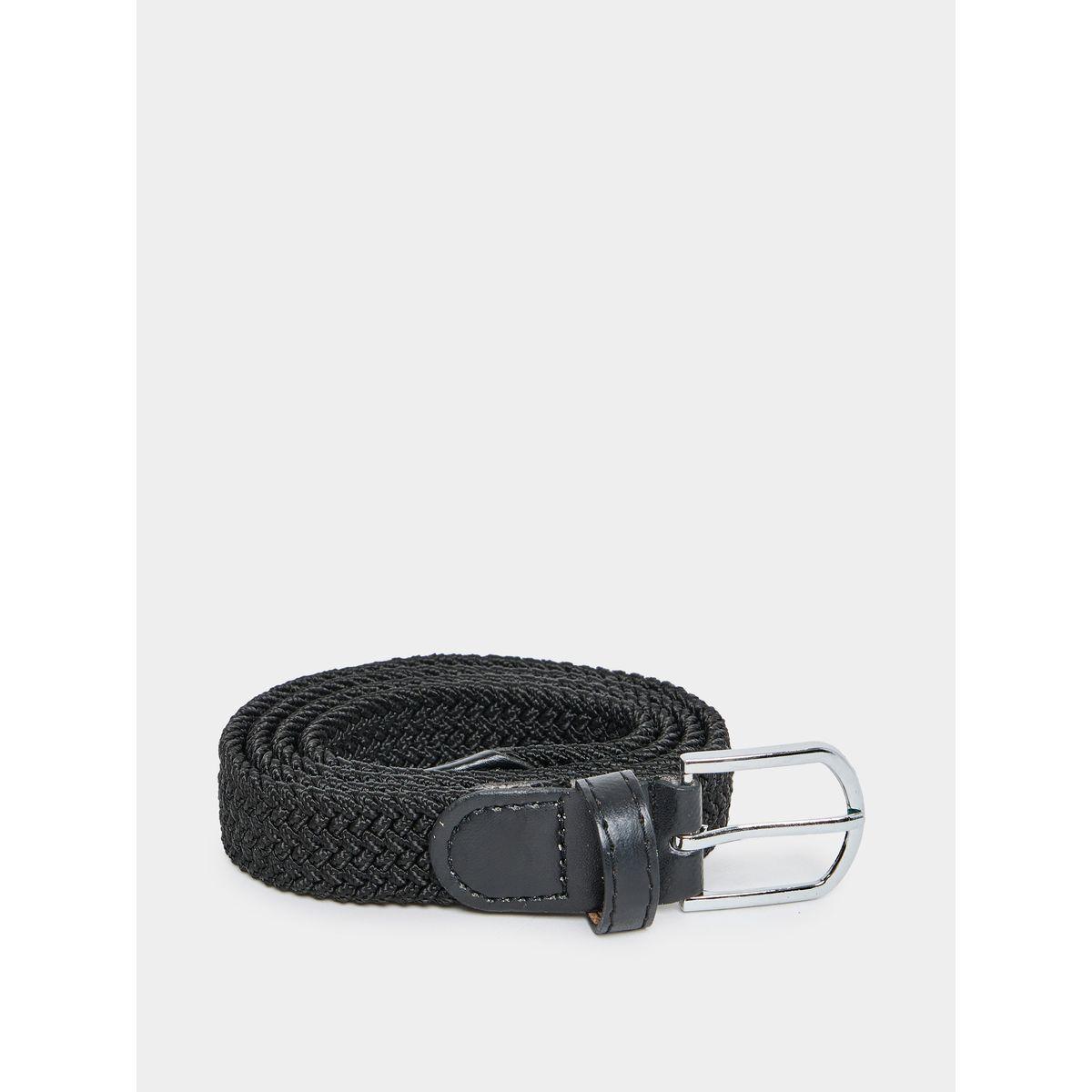 Styli Textured Belt with Pin Buckle-men-beltsandwallets-belts-image-1