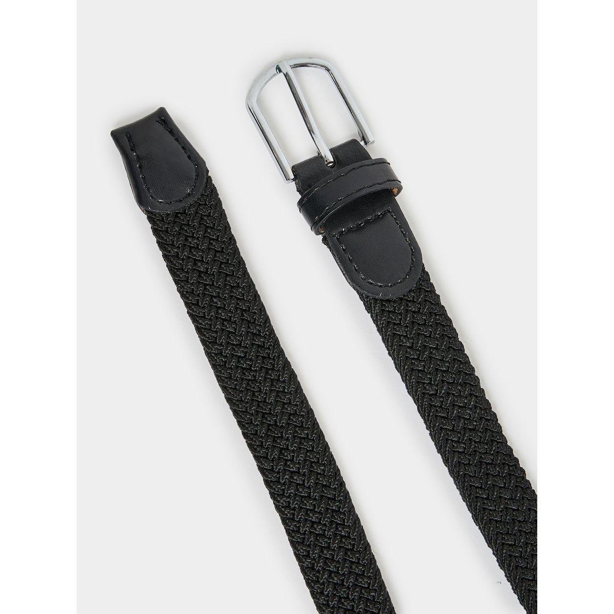 Styli Textured Belt with Pin Buckle-men-beltsandwallets-belts-image-3