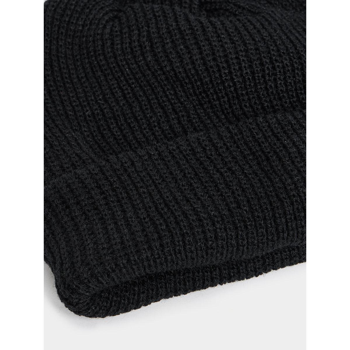Styli Folded Knit Beanie-men-caps-image-3