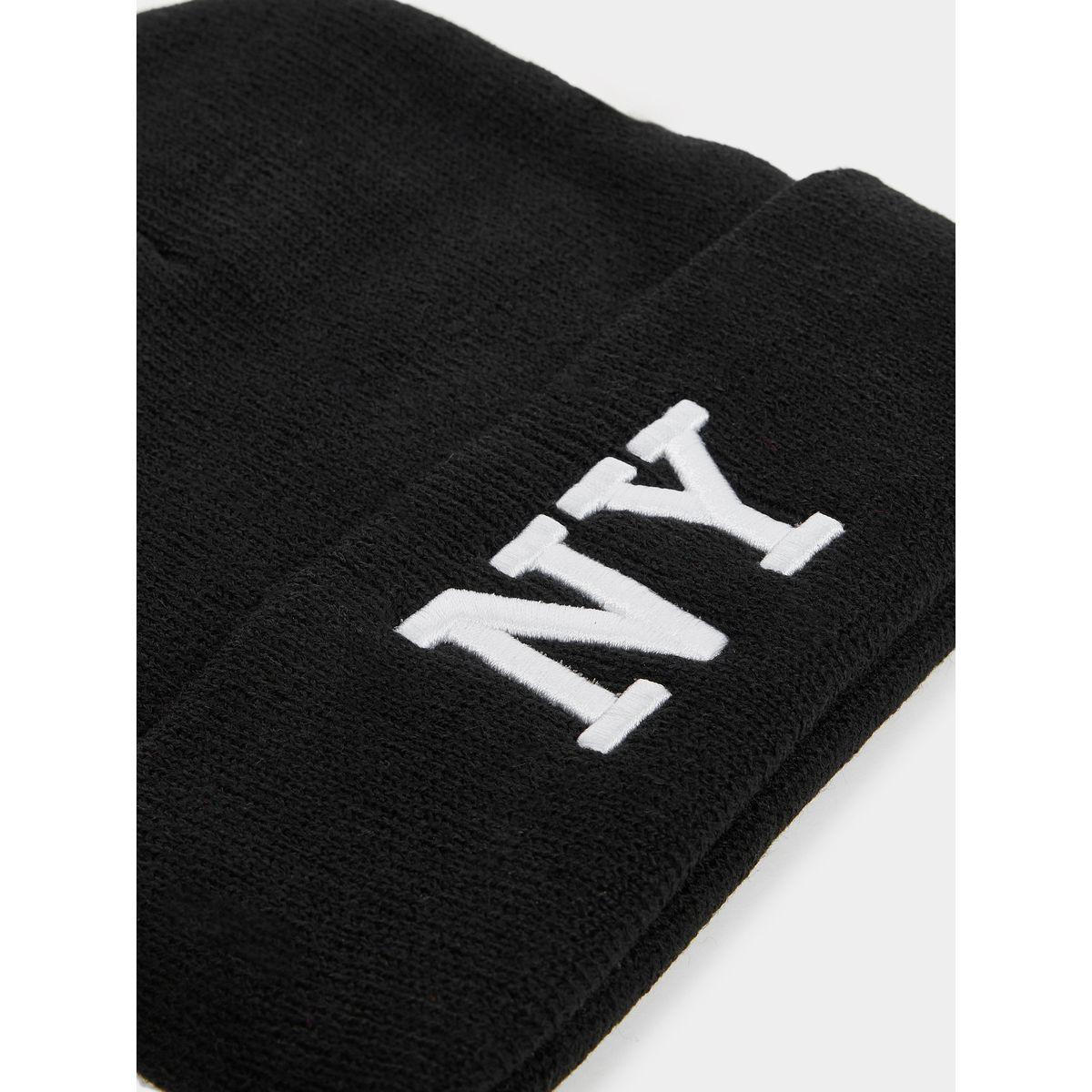 Styli NY Embroidery Knit Beanie-men-caps-image-3