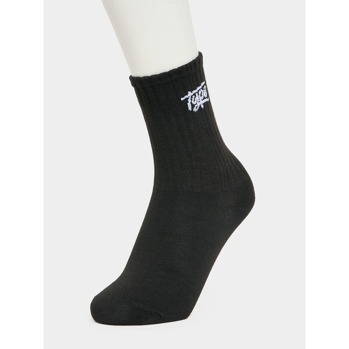 Styli Set of 3 - Ribbed Shoe Crew Socks-men-socks-image-2