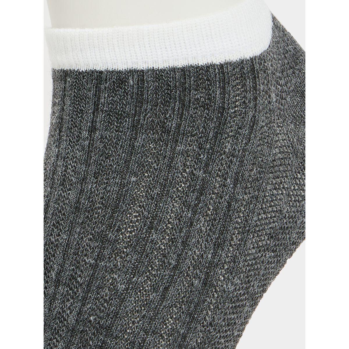 Styli Pack of 5 - Contrast Ankle Length Socks-men-socks-image-5
