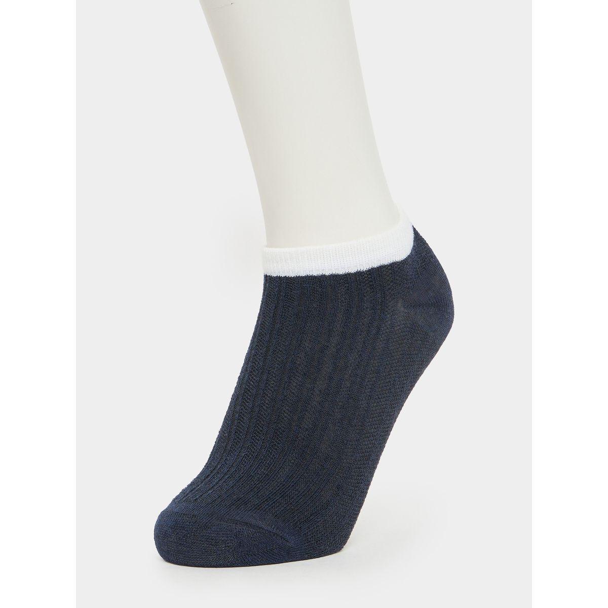Styli Pack of 5 - Contrast Ankle Length Socks-men-socks-image-8
