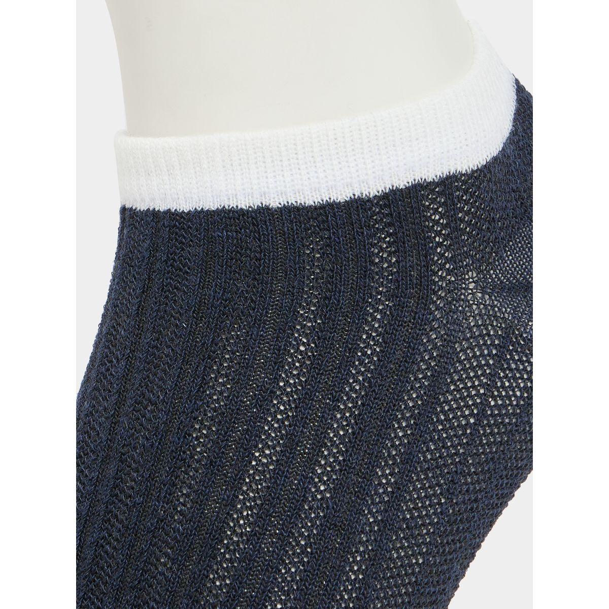 Styli Pack of 5 - Contrast Ankle Length Socks-men-socks-image-9