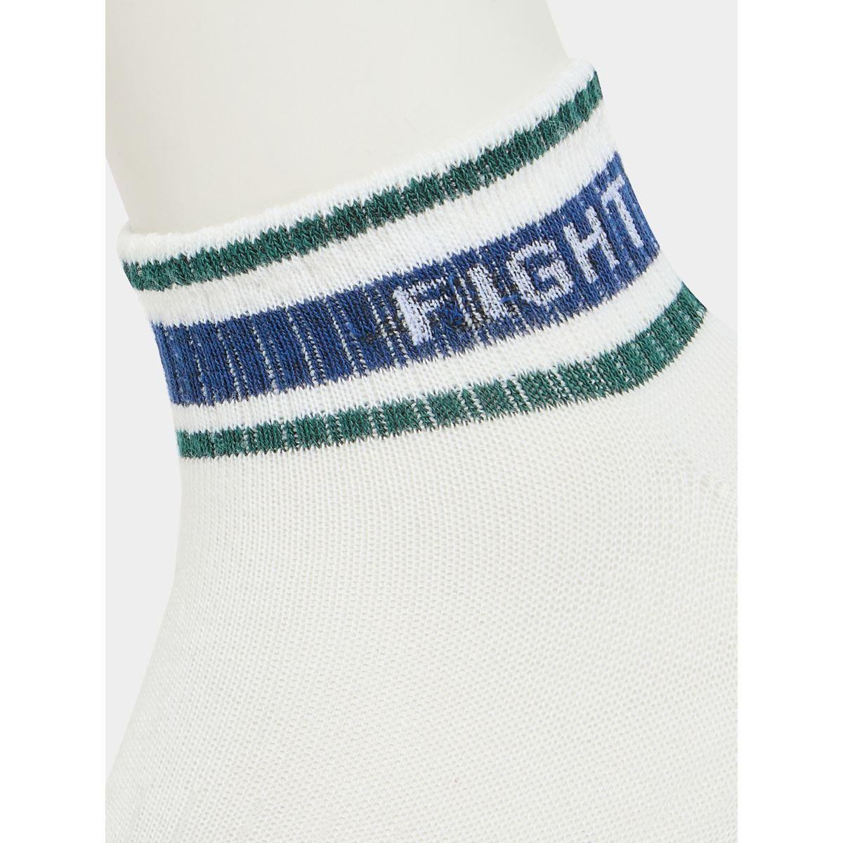 Styli Pack of 5 - Embroidered Detail Ribbed Shoe Ankle Socks-men-socks-image-9