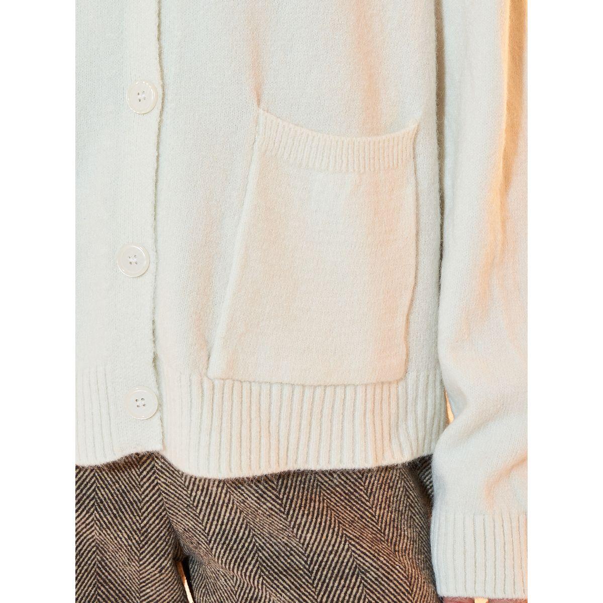 Styli Solid Front Button Knitted Cardigan-women-winterwear-cardigansandjumpers-cardigans-image-3