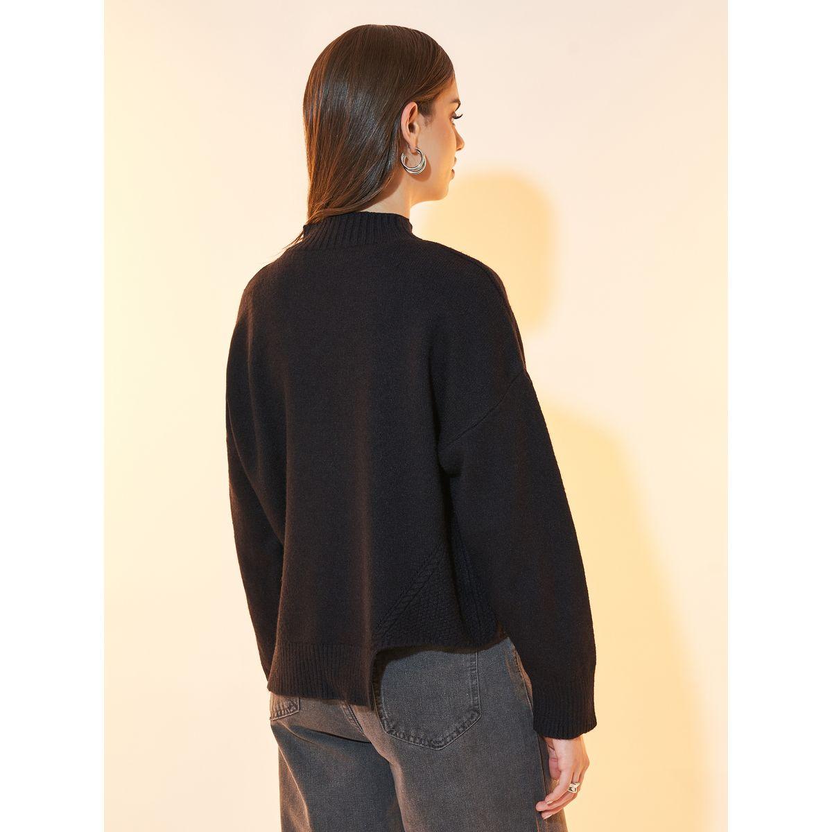Styli Asymmetric Hem Knitted Sweater-women-clothing-cardigansandjumpers-jumpers-image-4