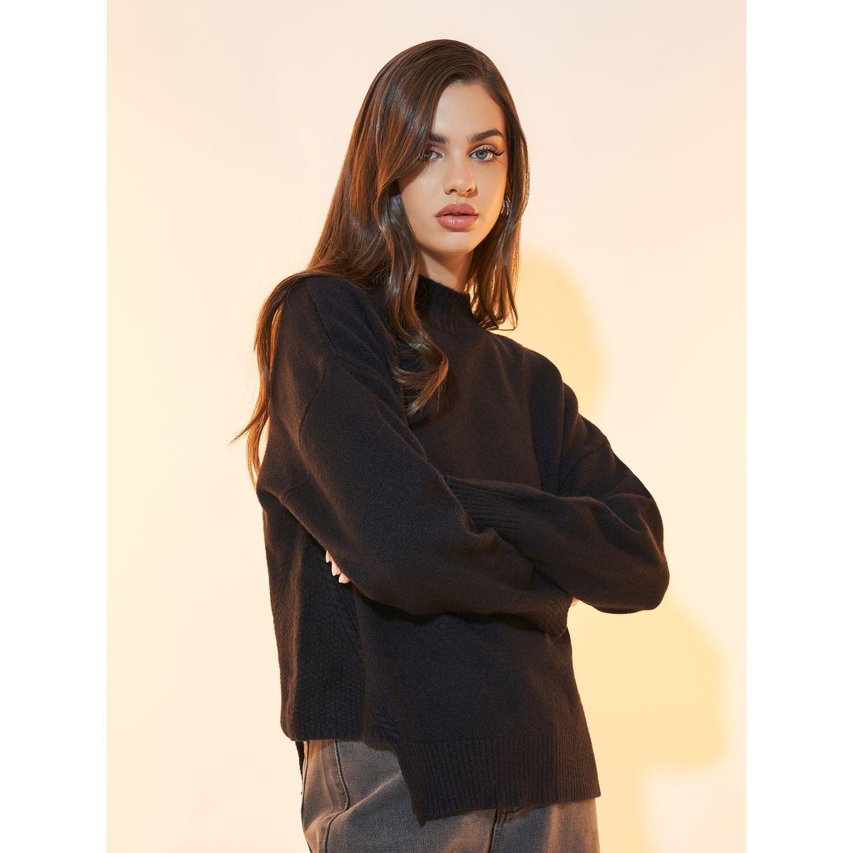 Styli Asymmetric Hem Knitted Sweater-women-clothing-cardigansandjumpers-jumpers-image-5