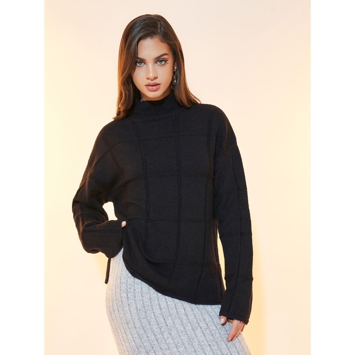 Styli Longline High Neck Knitted Sweater-women-clothing-cardigansandjumpers-jumpers-image-1