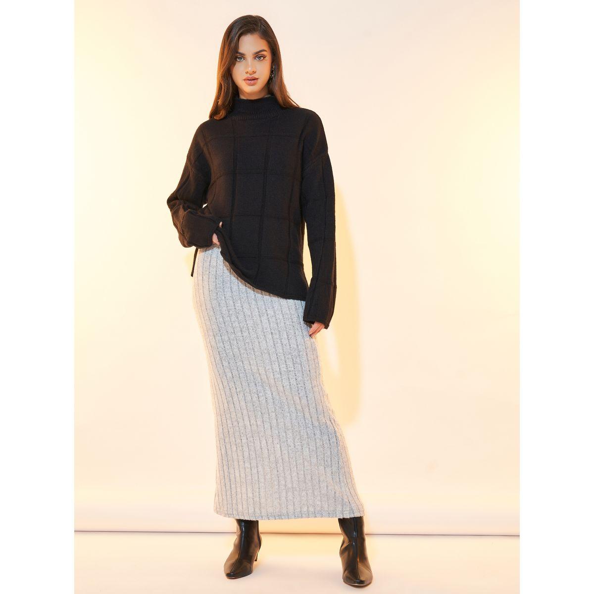 Styli Longline High Neck Knitted Sweater-women-clothing-cardigansandjumpers-jumpers-image-2